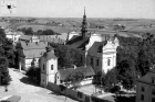 Widok z góry 1930 Muzeum im. Przypkowskich w Jędrzejowie 