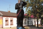 Pomnik strażaka w Chmielniku  